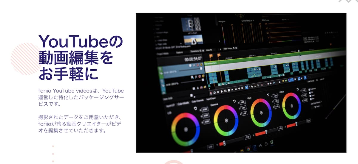 foriio YouTube videos