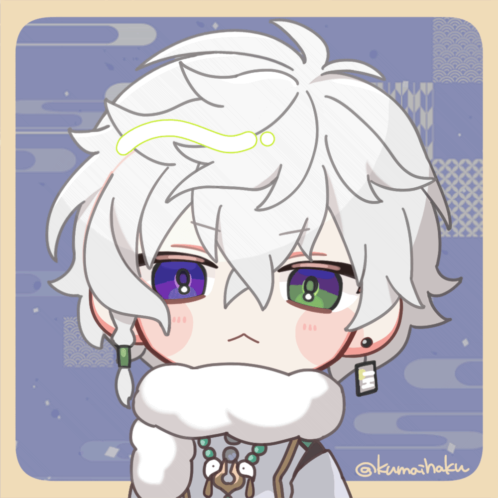 ファンアート　Live2D ループアニメーション/まとめ-1