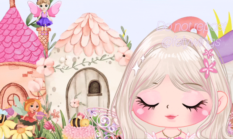 Cheeky Pink Fairy GIF-1