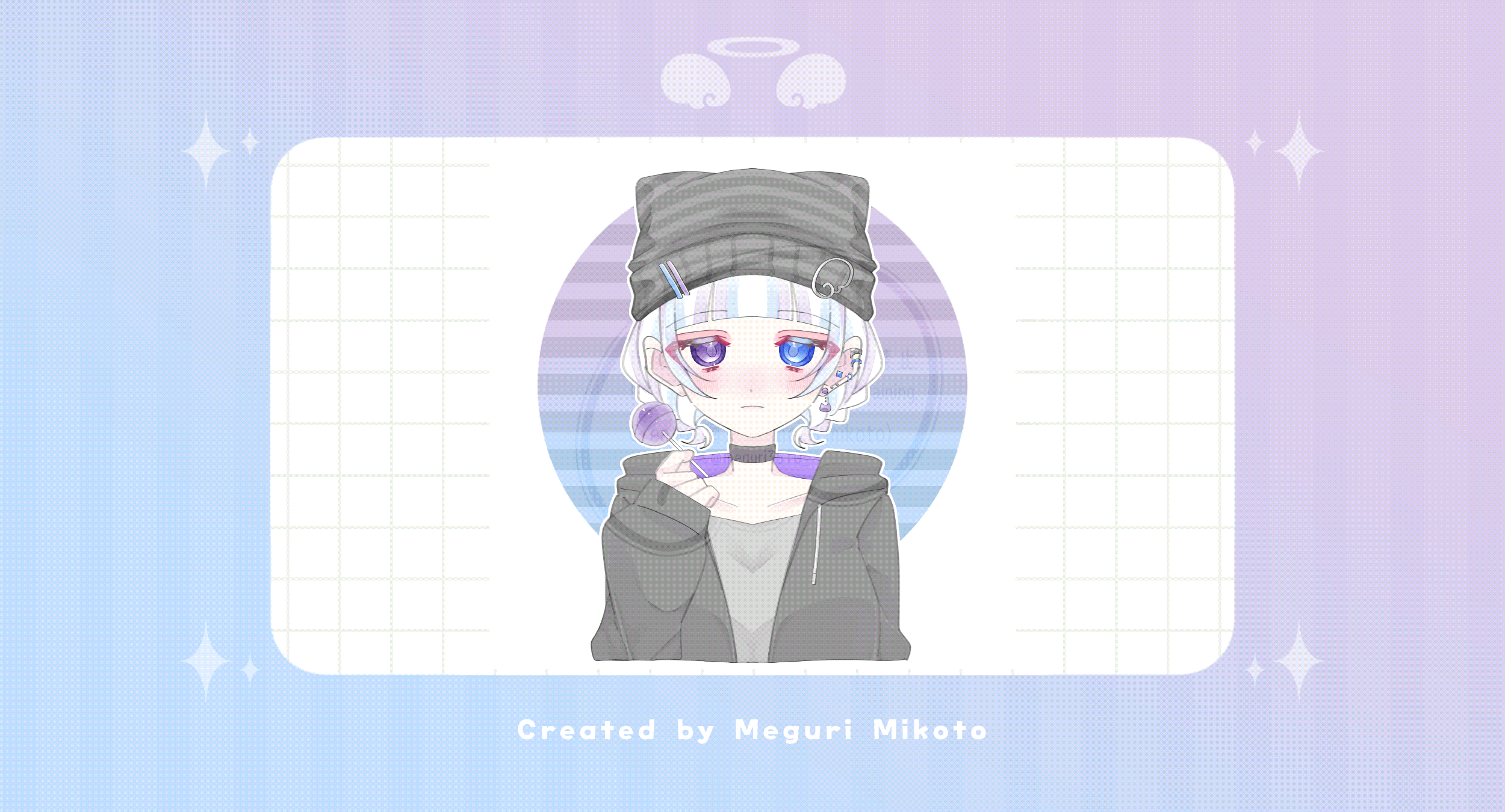 【量産】廻吏命《ｹﾓ耳ﾆｯﾄ帽》-1