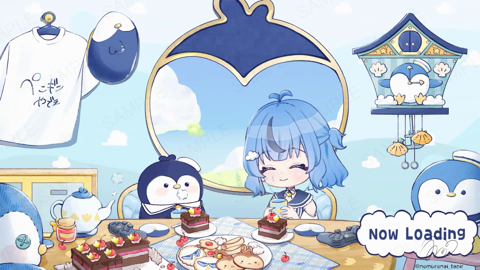 【Live2D animation】碧海まっちゃ様/OP-1