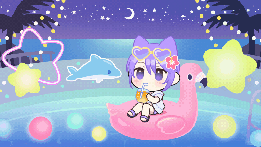 night pool🌺　ナイトプール-1