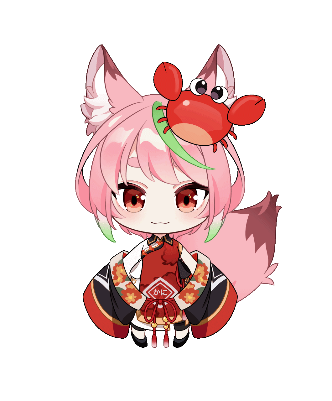 カニ様SDキャラLive2d-1