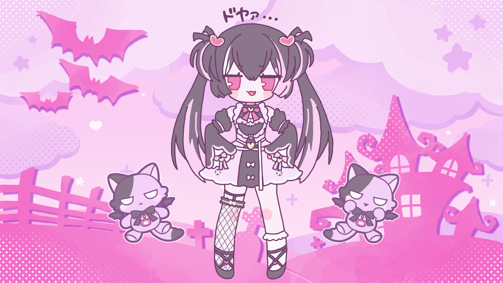 【お仕事】VTuber双葉ななた様 待機画面ループアニメ-1