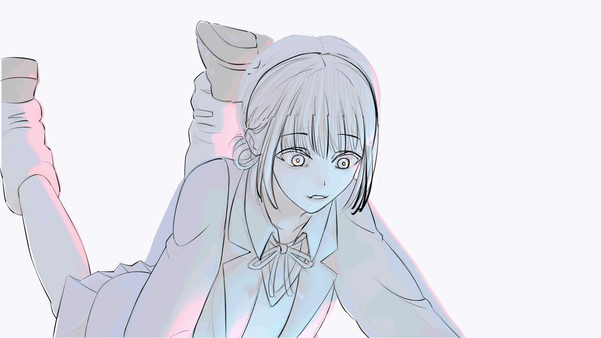 【Coloso受講作品】3Dレイアウトを活用したラフ原画-1