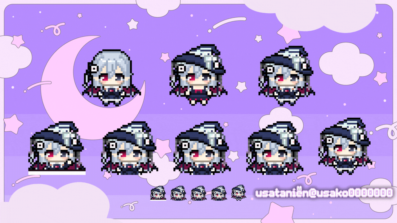 ドット絵　スタンプ-1