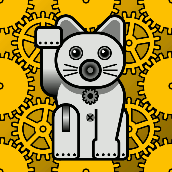 招き猫（ロボット）-1