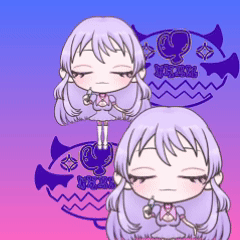 ミニキャラV＠髪型差分有-1