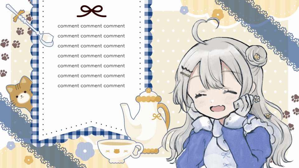 こたの様 モーション付き配信画面-1