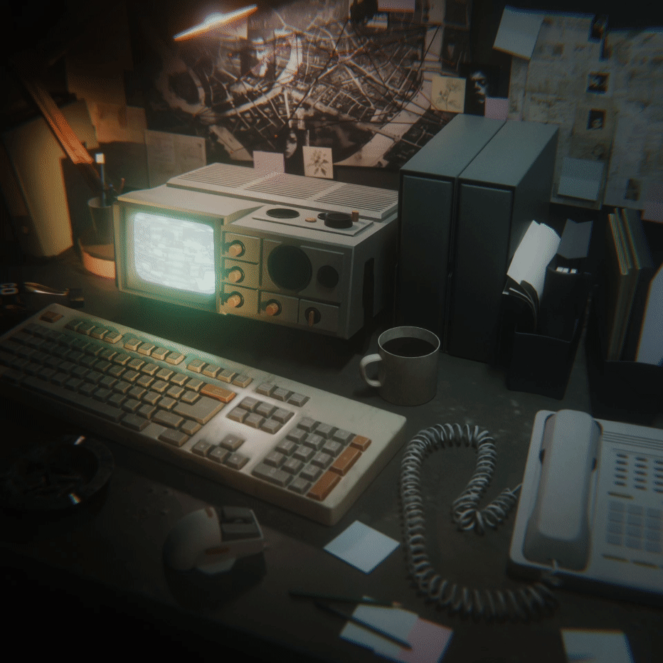 Detective office in the 90's-1