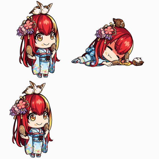 【お仕事】SDキャラ素体/モーション-1