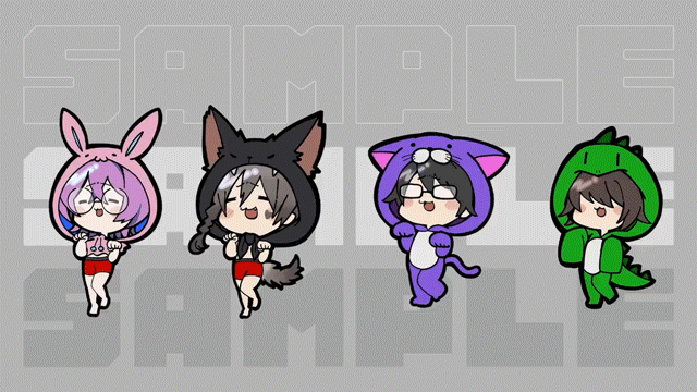 【ゆるくてよく動くちびキャラ】三半規管ブラザーズVSまめぱち様-1