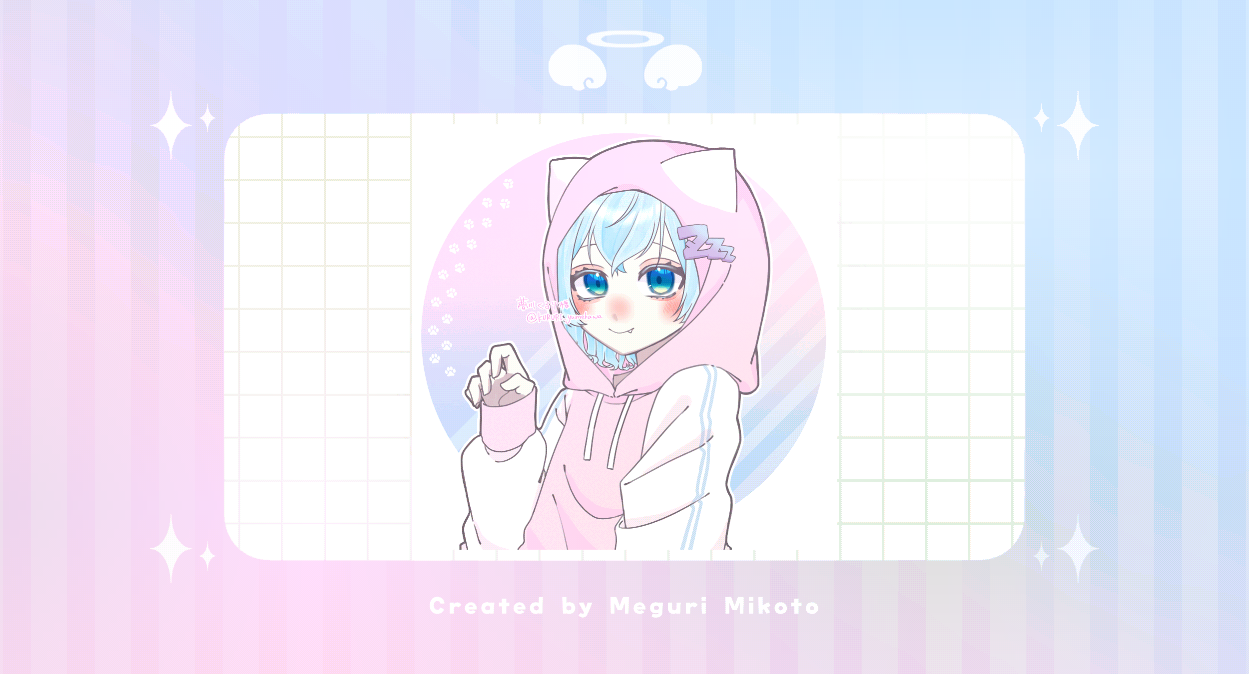 【量産】夢川くるり様《猫耳ﾊﾟｰｶｰｱｲｺﾝ》-1