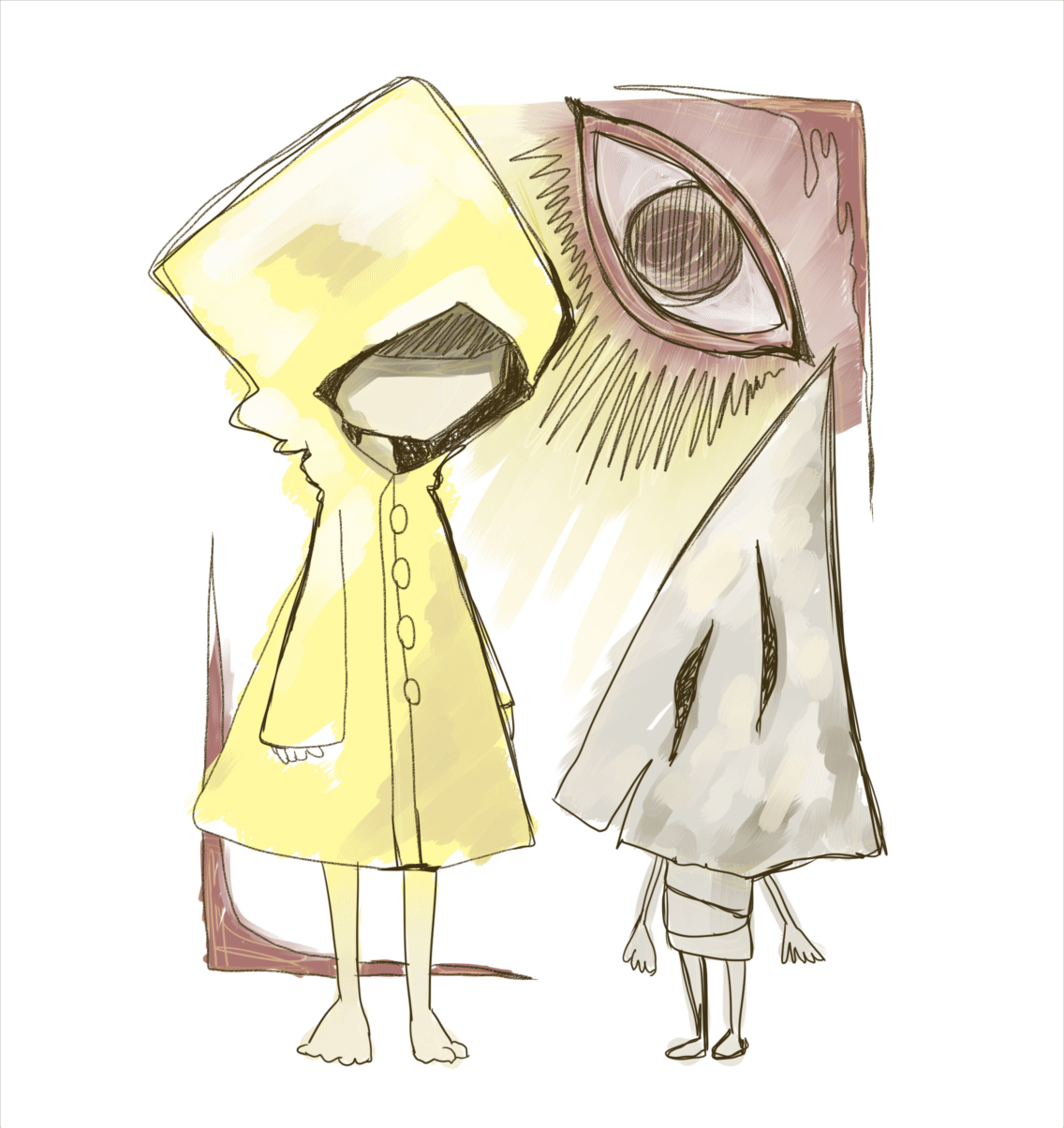 【ファンアート・リトルナイトメア】佇み-1