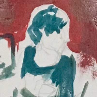 人物画（アクリル絵の具）