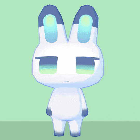 オリジナルVRMモデル「うさときさん」-1