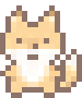 キツネ　歩きgif-1