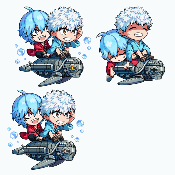 【お仕事】SDキャラ素体/モーション-1