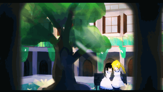 中庭(Animation)制作時間：3日 2021.6.22-1