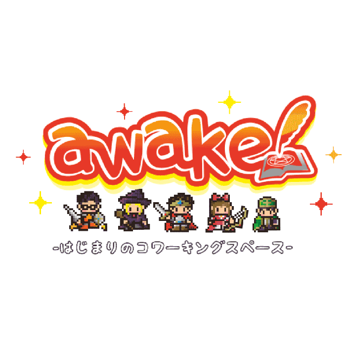 awake!-はじまりのコワーキングスペース-様：ロゴのGIF化-1
