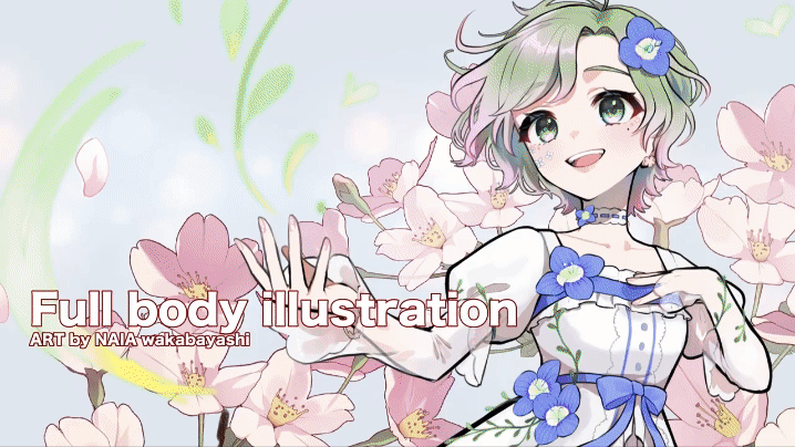 躍動感ある全身イラストの制作を承っております！-1