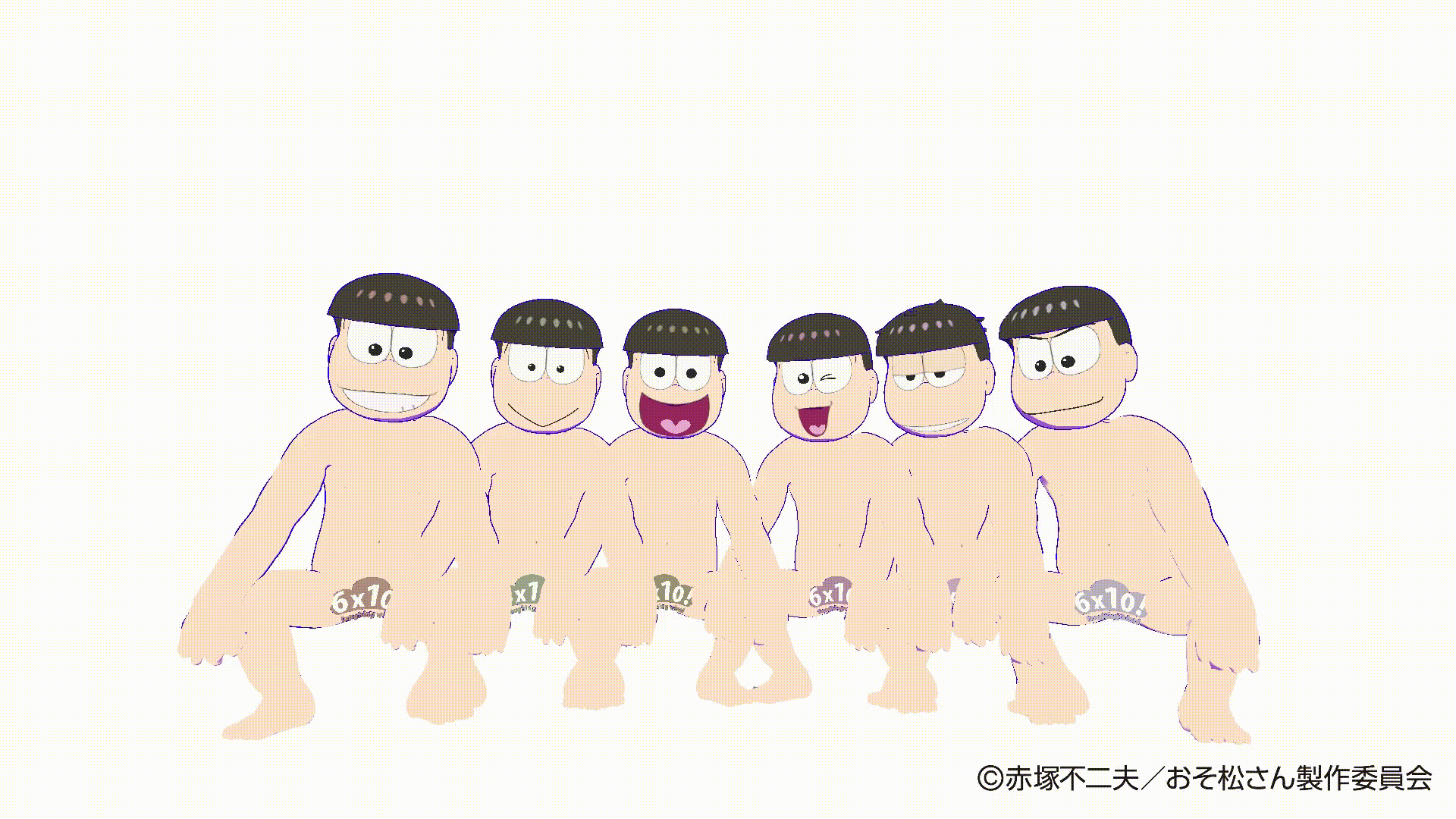 【3Dモデリング・アニメーション・Unity実装】ACG様おそ松さん10周年記念ARコンテンツ-1