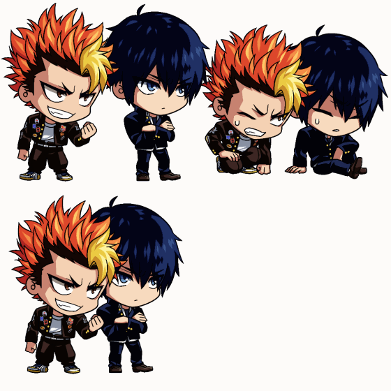 【お仕事】SDキャラ素体/モーション-1