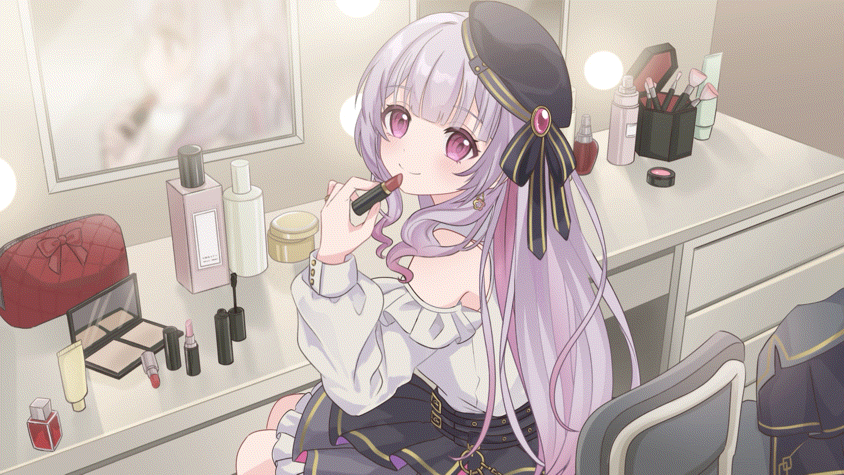 桃咲みり様　配信待機用アニメーション-1