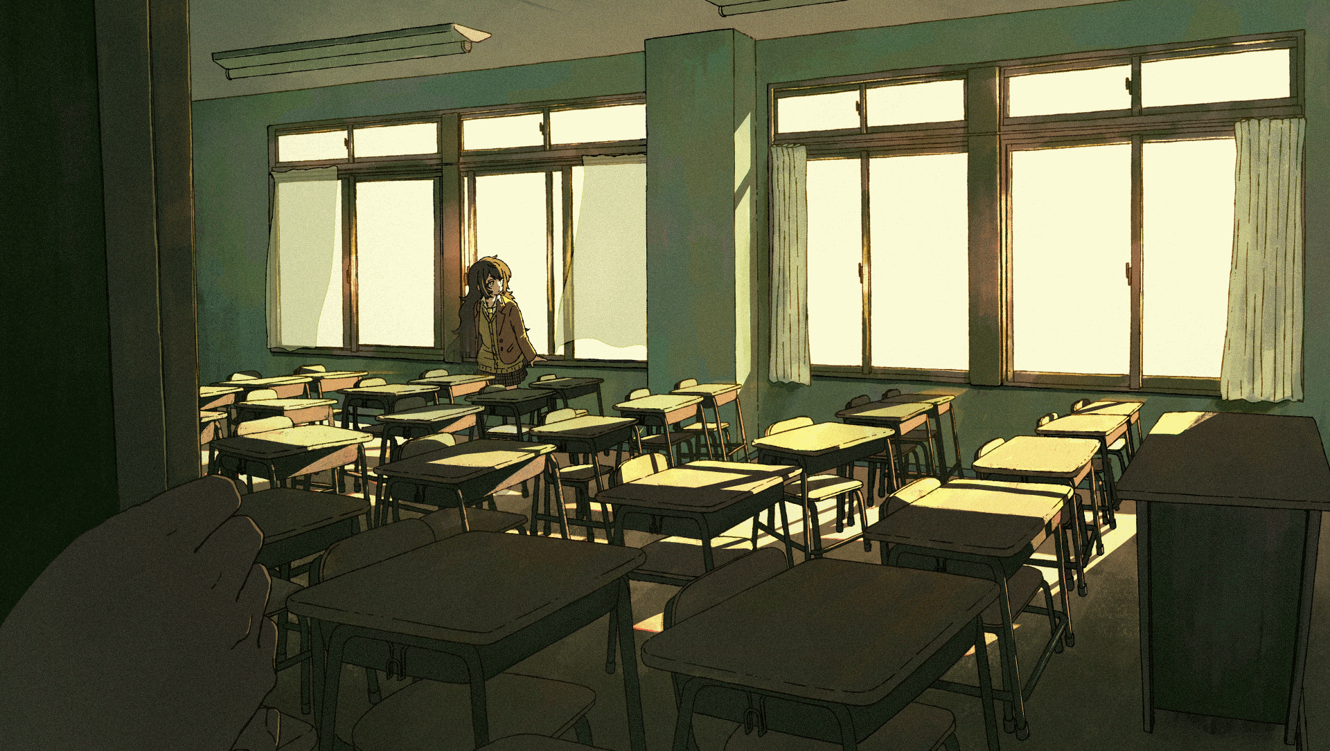 Vtuber-地縛霊- 配信用OP/EDアニメーション-1