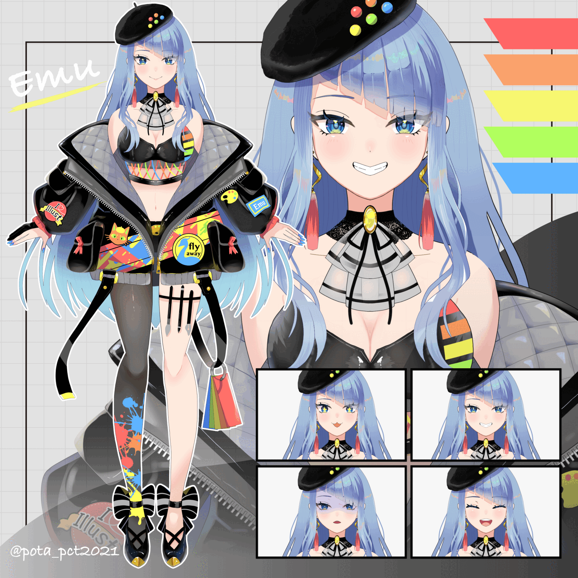 【立ち絵】エミュー【OC】-1