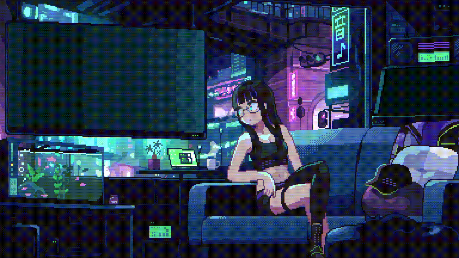 Revival Production所属ibuki様音楽配信用ループアニメーション-1