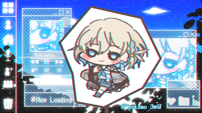 ①待機画面/Loop Animation-1