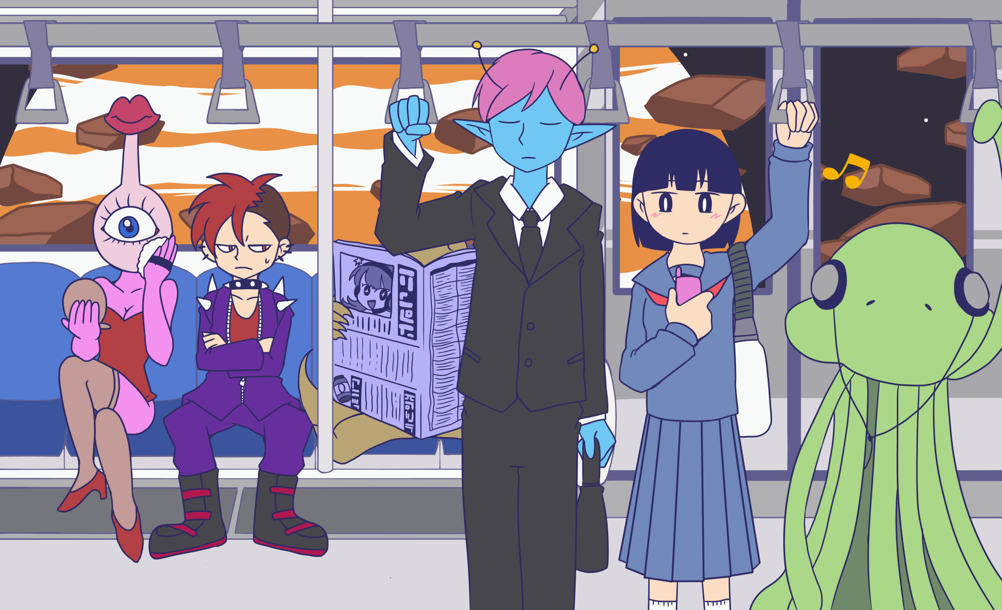 テーマ「日常」gifアニメコンテスト提出作品-1