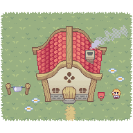 赤い屋根の小さなお家-1