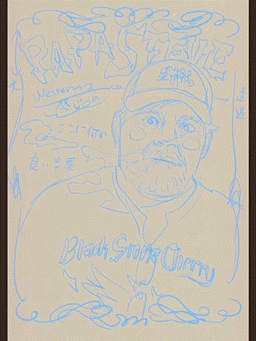 BLACK STONE CHERRY - CHRIS’S “PAPA STEVE” TEE-1