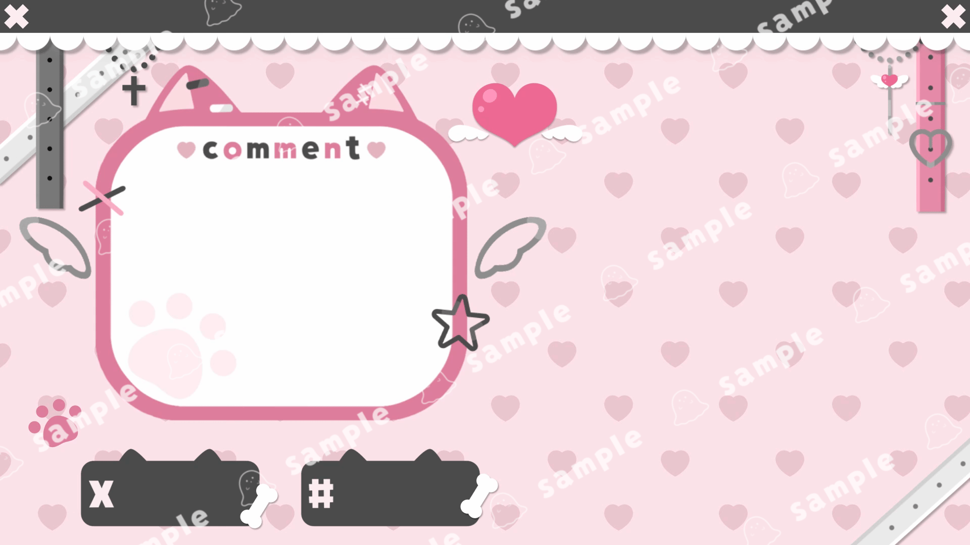 アニメーション付き配信用背景-1