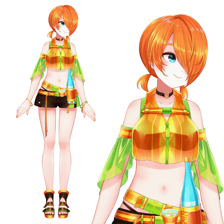 【モデル制作】ニケア様 夏衣装-1