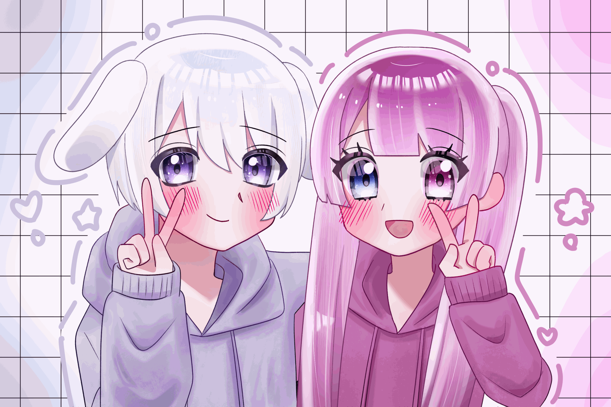 ペア画＋瞬き-1