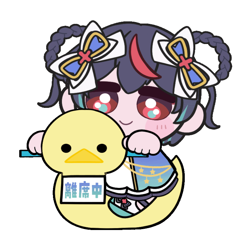 花緑青カナデ離席GIF-1