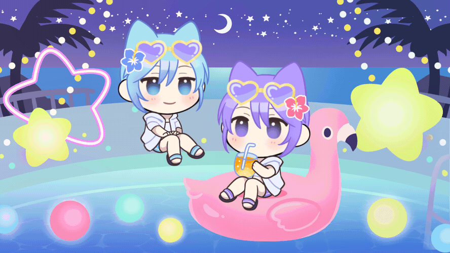 night pool🌺　ナイトプール-1