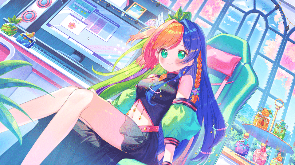 ぷハル夏秋様 待機画面動画-1