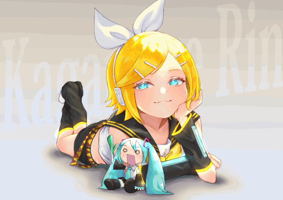 VOCALOIDO　鏡音リン　GIF-1