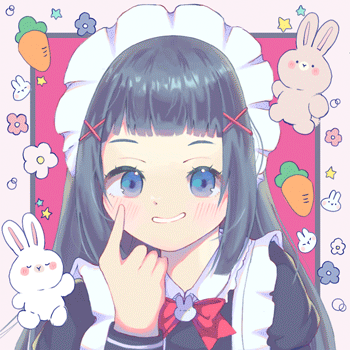 メイドさんとうさぎ🐇-1