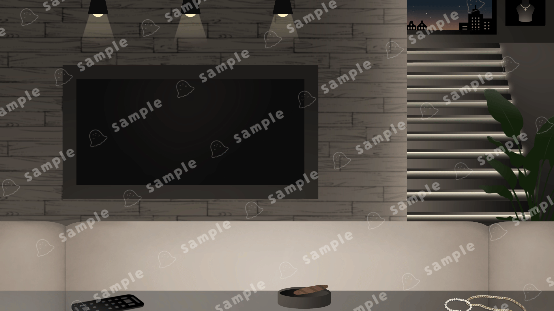 【Vtuber様】アニメーション付き配信用背景-1