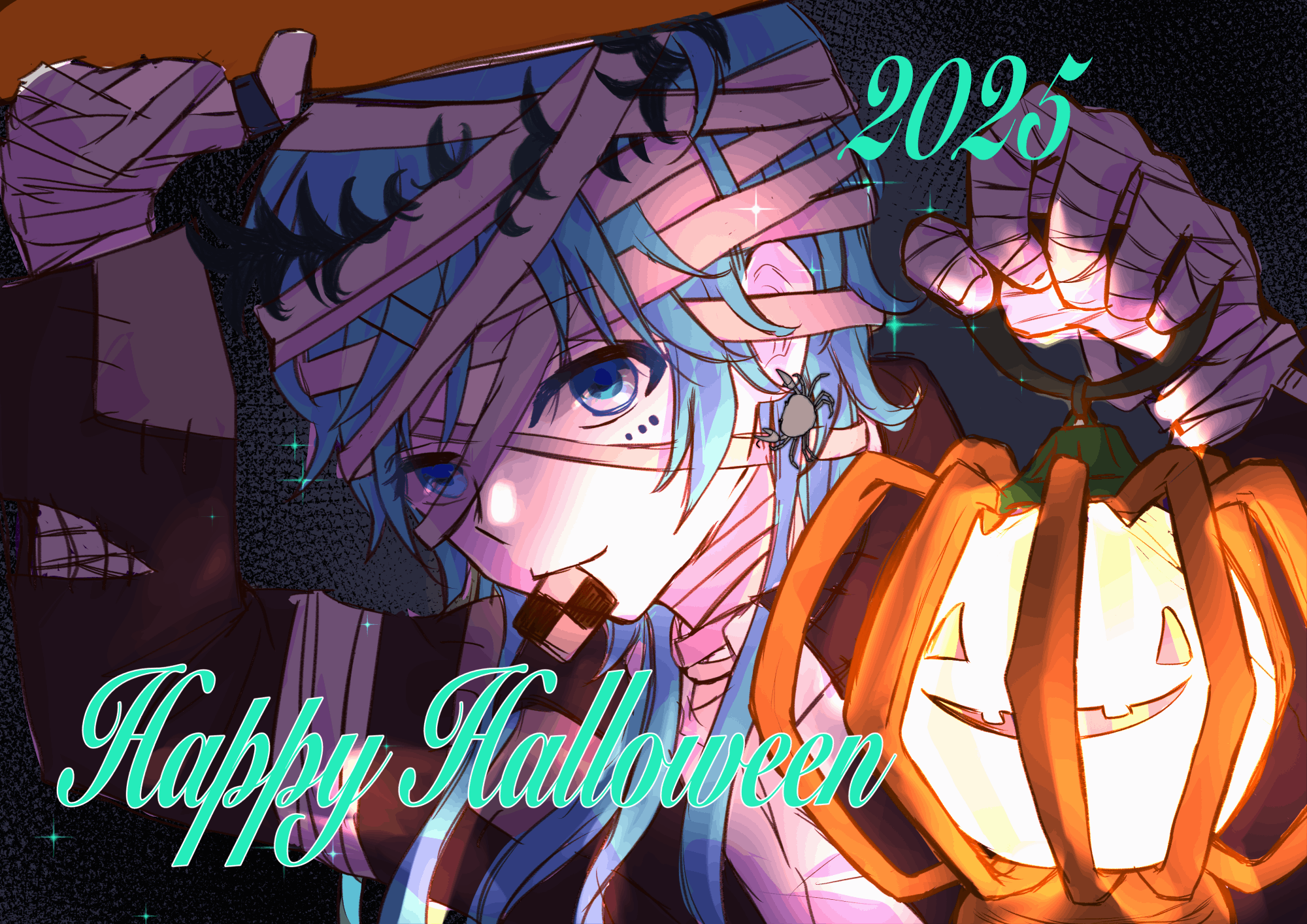 ハロウィンイラストgif-1