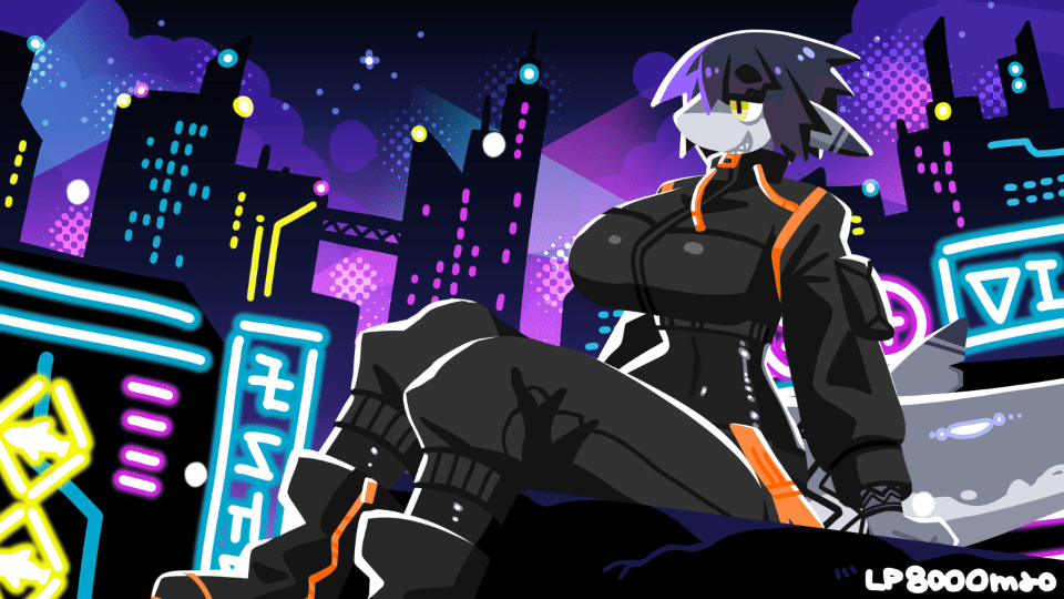 【Skeb】クライアントさんのオリジナルキャラクターのアニメーション-1