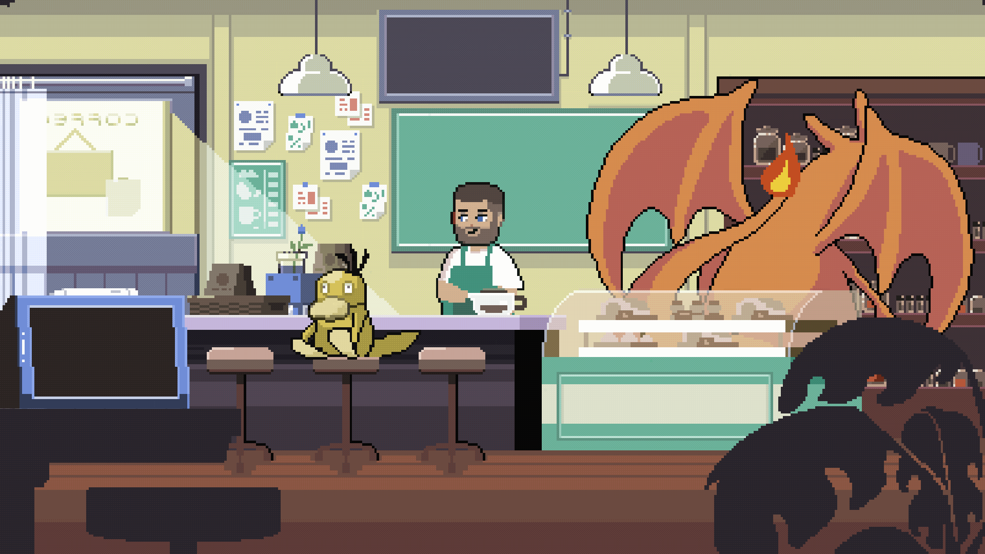 Allanpeyro pokemon animated loop scene 1-1