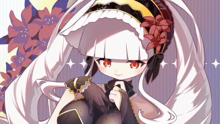 一枚絵アニメーション_黒百合-1