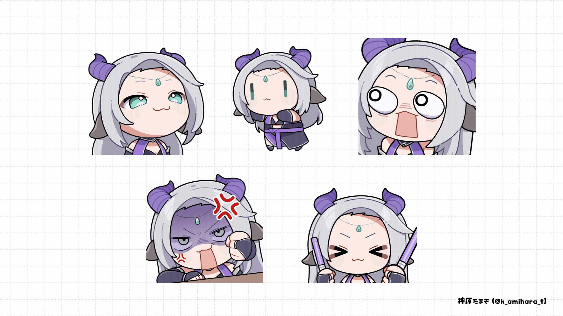 アニメーションスタンプ｜羚王リレイア-1