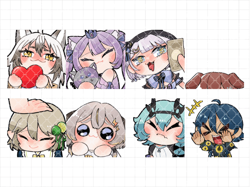 【works】アニメーションスタンプ【Skeb】-1